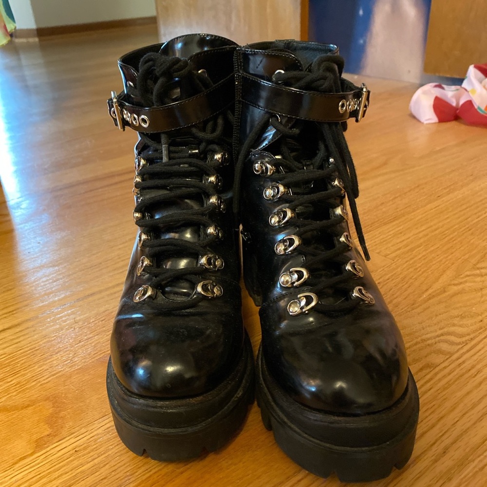 Jeffrey Campbell combat boots